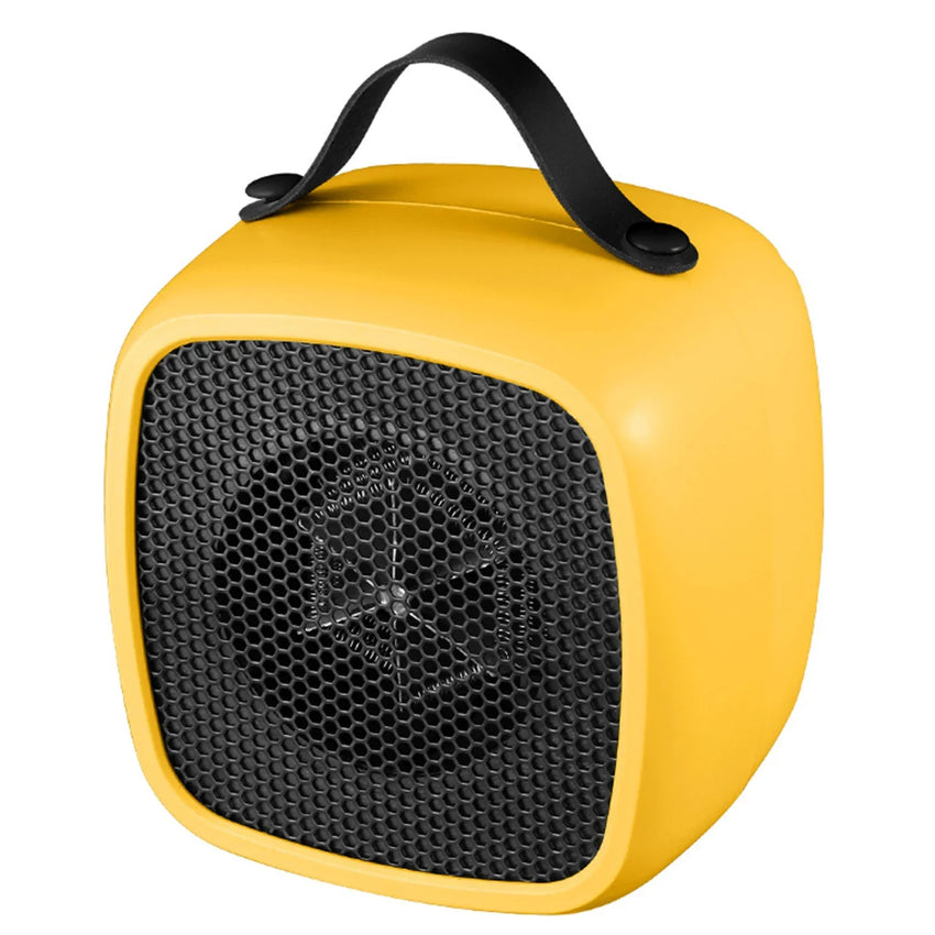 Portable Mini Heaters Household Desktop Mutes Fast Heating Warmer Fan 500W PTC-Ceramic Warm Air Heaters for Indoor Office Winter