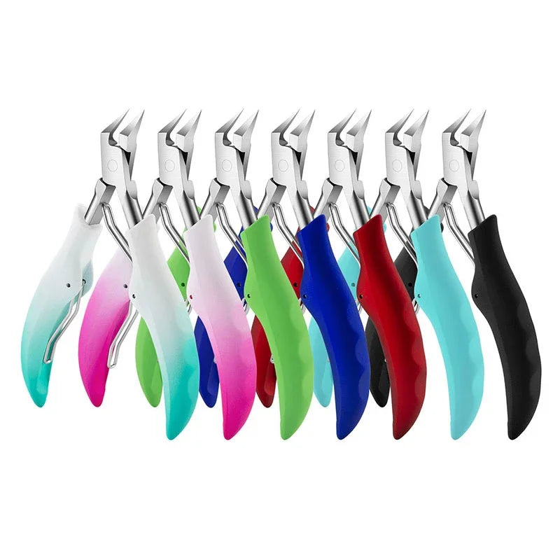 Sharp Toenail Ingrown Cuticle Nipper Nail Clipper Edge Cutter Scissor Nail Pliers Tool Dead Skin Remover Pedicure Manicure Tools