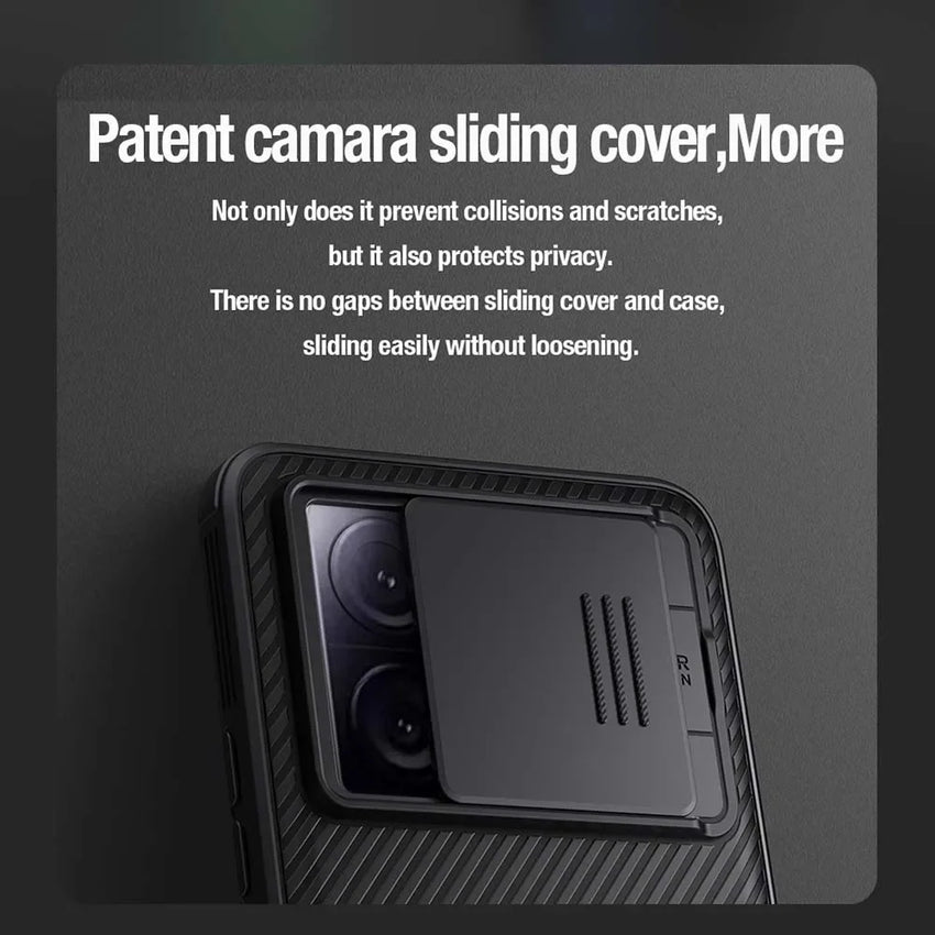 Nillkin for Xiaomi 13T Pro Mi 12T Pro Mi 11T Pro Case CamShield Pro Slide Camera Privacy Protection Back Cover