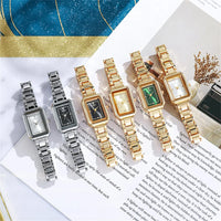 Women Watch Light Luxury Brand Stainless Steel Strap Ladies Fashion Quartz Watches Business Female Clock Bracelet UTHAI
