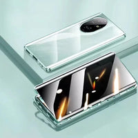 360 Double-sided Glass Phone Case for Honor Magic 3 4 5 6 7 Pro Magic4 Lite 5G Magnetic Anti Peeping Tempering Glass Cover Coque