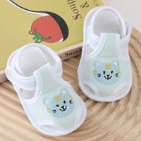 Summer Toddler Infant Kids Baby Cute Casual Princess Sandals Lovely Cartoon Soft Crib Shoes Boy Girls First Walkers Floor Shoe