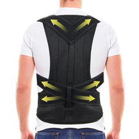 Adjustable Back Brace Posture Corrector Belt for Women & Men Lumbar Support Shoulder Support for Improving Scoliosis