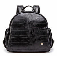 Soboba Large Capacity Solid Diaper Bag with Backpack Straps for Fashionable Mothers – Waterproof Nappy Changing Bag