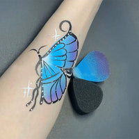 5pcs Body Art Face Painting Water droplets Semicircle Circular Facial Graffiti Halloween Makeup Sponge