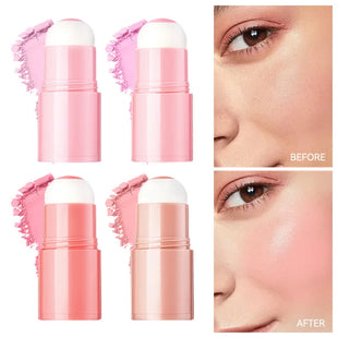 Life Girls Pink Two-Ball Sponge Applicator, Korean-Made, Applies Makeup Instantly, Low-Pigment Sponge Ball Applicator, Korean-Made, Modifies the Face to Create a Fairer Look, Thin and Delicate Sponge Ball Applicator Enhances