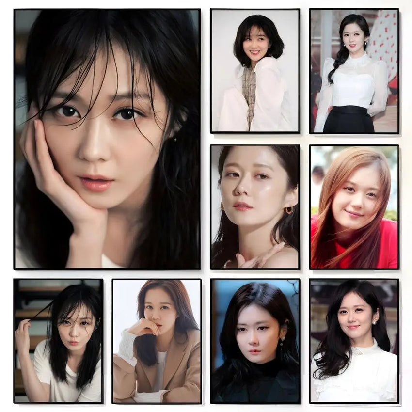 Lovely Classic Korean Beautiful Singer Actor J-Jang Na Ra Poster American Film Mural Home Childrens Room Wall Decor Print