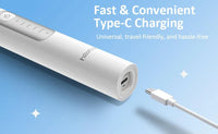 H2ofloss Sonic Electric Toothbrush For Adults 2000mAh Large Battery Ultrasonic Rechargeable 5 Modes IPX7 Waterproof Oral Clean