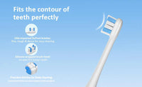 H2ofloss Sonic Electric Toothbrush For Adults 2000mAh Large Battery Ultrasonic Rechargeable 5 Modes IPX7 Waterproof Oral Clean