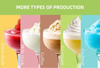 XEOLEO Snow Melting Machine 185W Household Cold Drink Slush Machine 1.8L Slushmaker Granite Machine Ice Cream Smoothie Machine