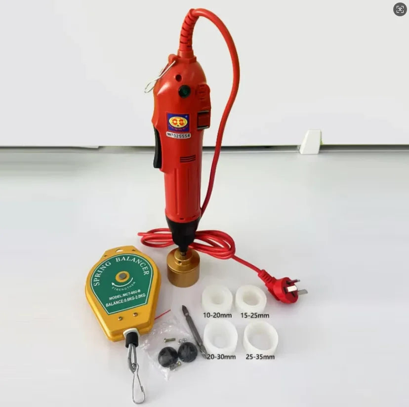 Bottle cap machine handheld sealing machine Bottle packaging equipment Small sealing diameter electric screwdriver