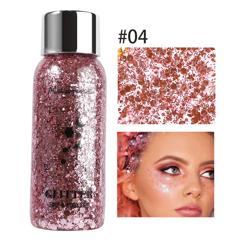 Shimmer Sparkle Body Face Glitter Parties and Makeup Art  Safe for All Skin Type Easy to Apply Long Lasting
