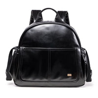 Soboba Large Capacity Solid Diaper Bag with Backpack Straps for Fashionable Mothers – Waterproof Nappy Changing Bag