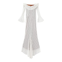 Suninheart White Evening Dresses for Events Red Long Sleeve Lace Elegant Party Dresses 2025 Women Luxury Wedding Prom Dress Gown