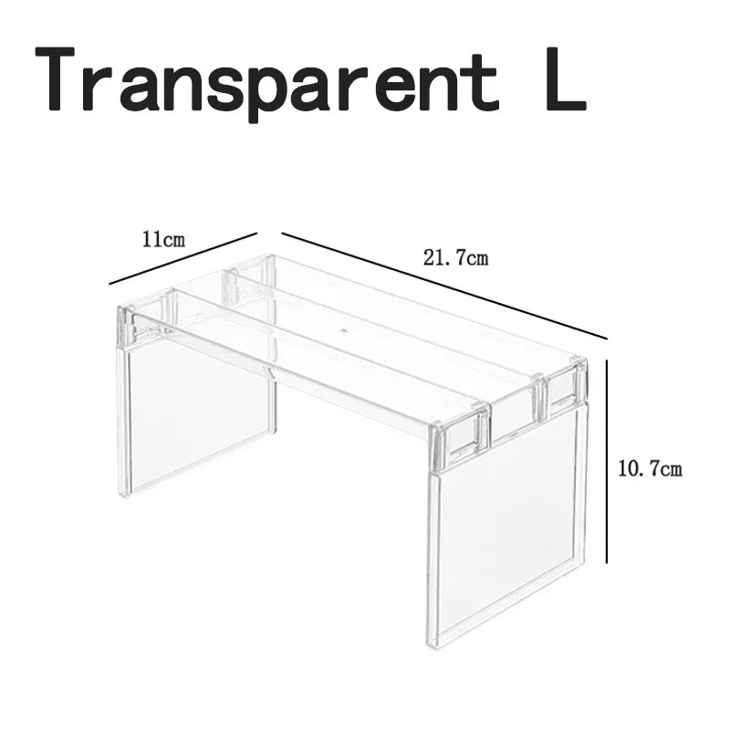 Kitchen Cupboard Organizer Retractable Cabinet Shelf Seasoning Bottle Spice Rack Dish Shelf Kitchen Accessories Storage 2030