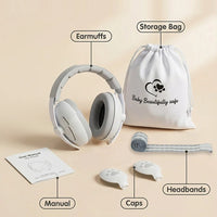 New Baby Ear Protection Noise Cancelling Headphones for Babies, 2-in-1 Baby Ear Protection, Baby Travel Essentials for Outdoor
