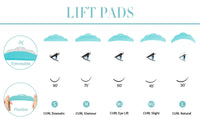 Permania 5 Pair Eyelash Extension Pads Silicone Protection Eyelashes Pad Reusable Lifting Curler Shield Patch Lashes Makeup Tool