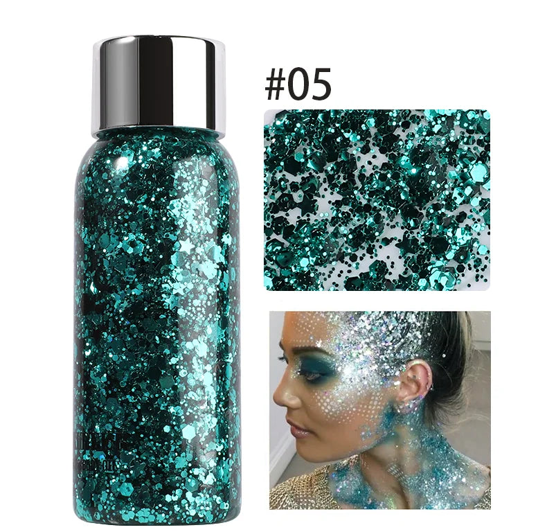 Shimmer Sparkle Body Face Glitter Parties and Makeup Art  Safe for All Skin Type Easy to Apply Long Lasting