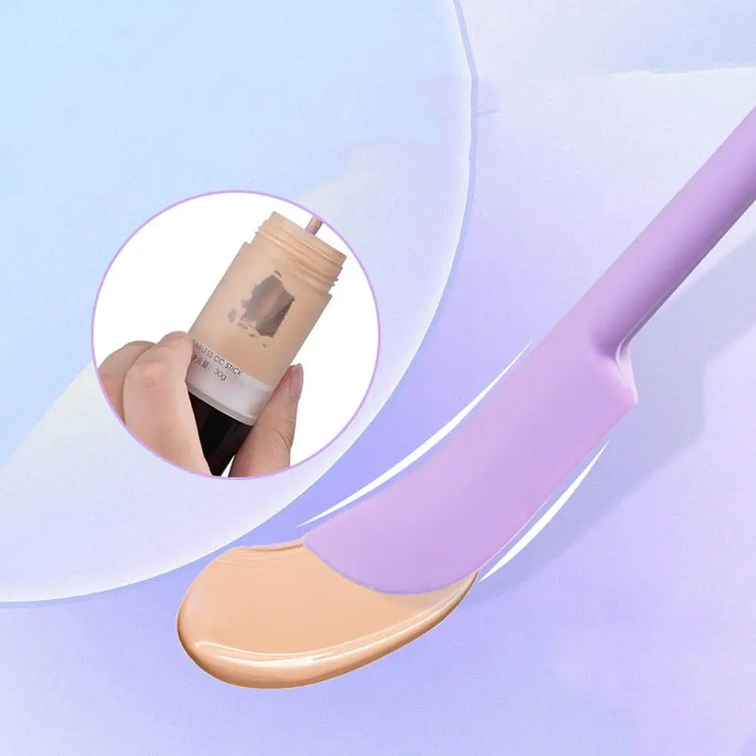 Lotion Beauty Tools Cream Cosmetic Kitchen Accessories Makeup Brushes Deep Bottle Scraper Silicone Spatula Cosmetics Spoon