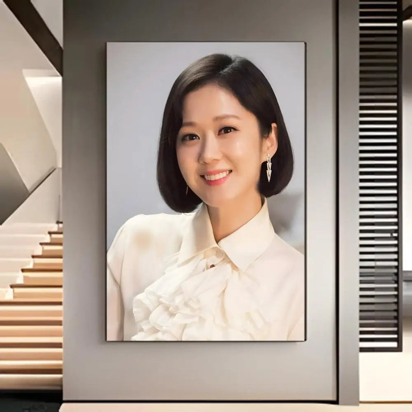 Lovely Classic Korean Beautiful Singer Actor J-Jang Na Ra Poster American Film Mural Home Childrens Room Wall Decor Print