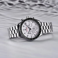 PAGANI DESIGN 2026 New Moon Watch Retro Quartz Watches For Men Stainless steel Luminous waterproof Luxury Sport Chronograph Man