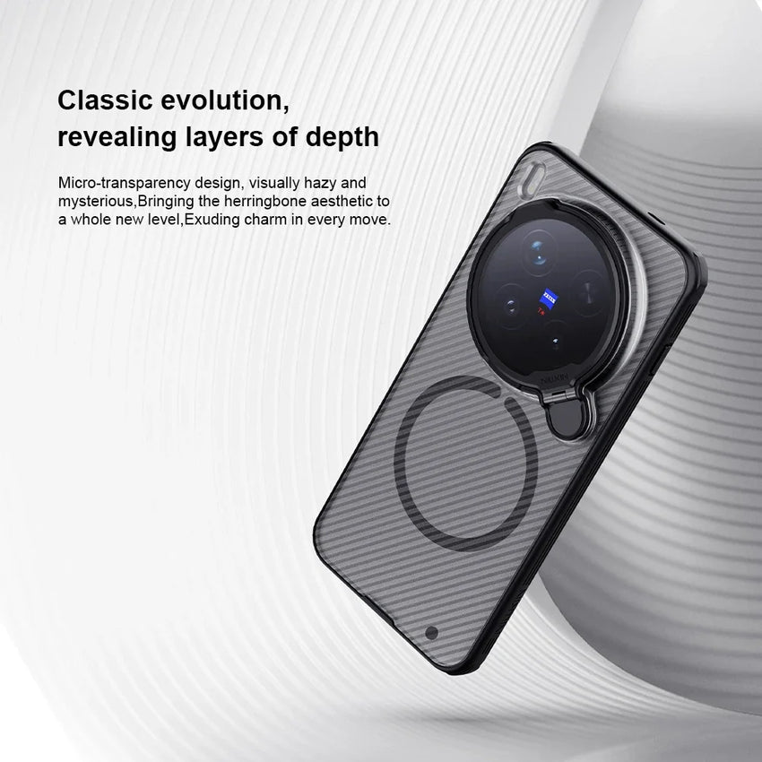 Nillkin for VIVO X300 Pro / X300 5G Case CamShield Prop Magnetic with Stand Camera Cases Privacy 360 Protection Cover