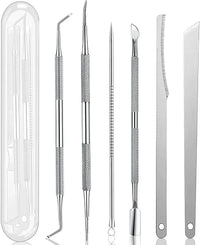 Foot Care Kit Callus Remover File Dead Skin Shaver Cuticle Pusher Pedicure Tools for Hard Tough Skin Beauty Health