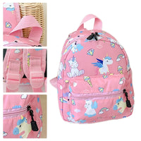 Children Backpack Cartoon Dinosaur Unicorn Pattern Baby Cute Kindergarten Schoolbag Waterproof Kids Bags Boys Girls Backpacks