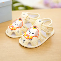Summer Toddler Infant Kids Baby Cute Casual Princess Sandals Lovely Cartoon Soft Crib Shoes Boy Girls First Walkers Floor Shoe
