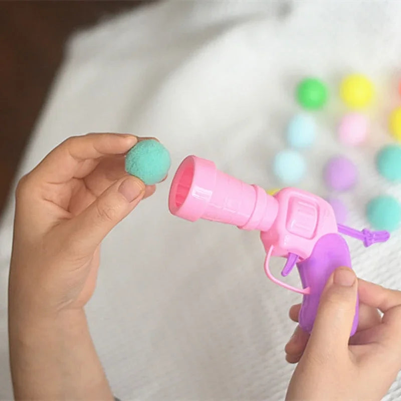 1 Set Cat Toy Interactive Pet Training Play Plush Toy  Funny Kitten Puppy Shooting Balls Games Pet Supplies Cat Accessories