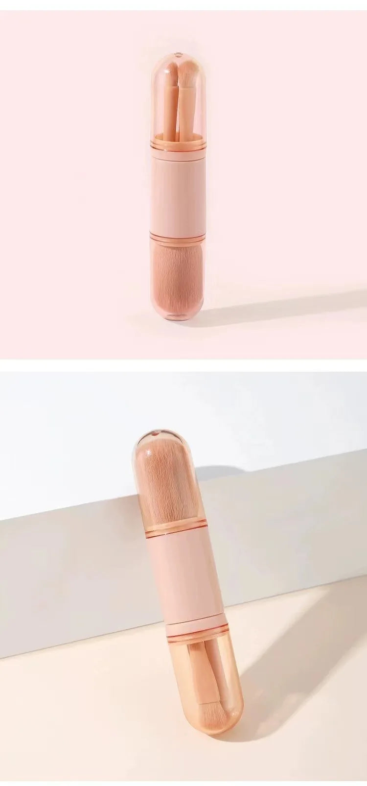 4-in-1 Makeup Set Beauty Tools Mini Set Brush Skin Tone Telescopic Brush Portable Makeup Brush beauty tools