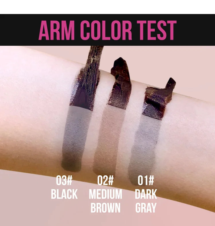 Peel-off Eyebrow Tearing Eyebrow Gel Tattoo Cream Dyeing Eyebrow Cream Tint Dye Semi-permanent Makeup Waterproof Beauty Supplies