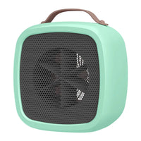 Portable Mini Heaters Household Desktop Mutes Fast Heating Warmer Fan 500W PTC-Ceramic Warm Air Heaters for Indoor Office Winter