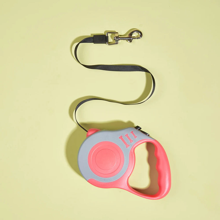 3m 5m Dog Leash For Small Medium Large Dogs Cats Automatic Retractable Strong Nylon Puppy Lead Schnauzer Pet Supplies