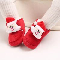 Winter New Cute Cartoon Baby Booties Boy Girl Boots Cotton Soft-Sole Non-Slip Warm Toddler First Walkers Infant Crib Shoes