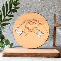 Newborn Hospital Engraved Keepsake Holder Personalized Baby Gift Memorial Pregnancy Wristband For Mother's Day & Father's Day