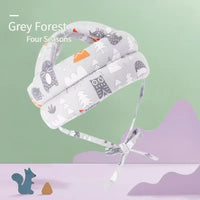 Baby Anti-collision Hat Baby Toddler Anti-fall Hat Children's Anti-fall Head Cap Safe and Breathable Can Be Washed All Seasons