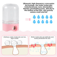 Car Air Humidifier Mini Nano Facial Sprayer USB Nebulizer Purifier Aromatherapy Essential Oil Diffuser Face Water Replenishment