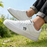 New 2026 Summer Korean Style Fashionable Breathable Versatile White Sneakers Casual Heightening Flat Shoes Comfortable All-Match