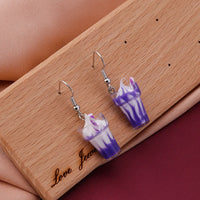 Personalized Simulation Cigarette Earrings Fashion Creative Funny Cigarette Butt Earring for Women Men Punk Street Jewelry Gifts