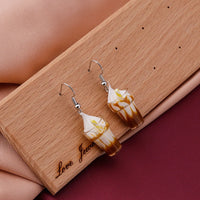 Personalized Simulation Cigarette Earrings Fashion Creative Funny Cigarette Butt Earring for Women Men Punk Street Jewelry Gifts