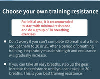 Silicone Respiratory Trainer Lung Ventilator Fitness Equipment High-altitude Respiratory Training Tools for Exercise