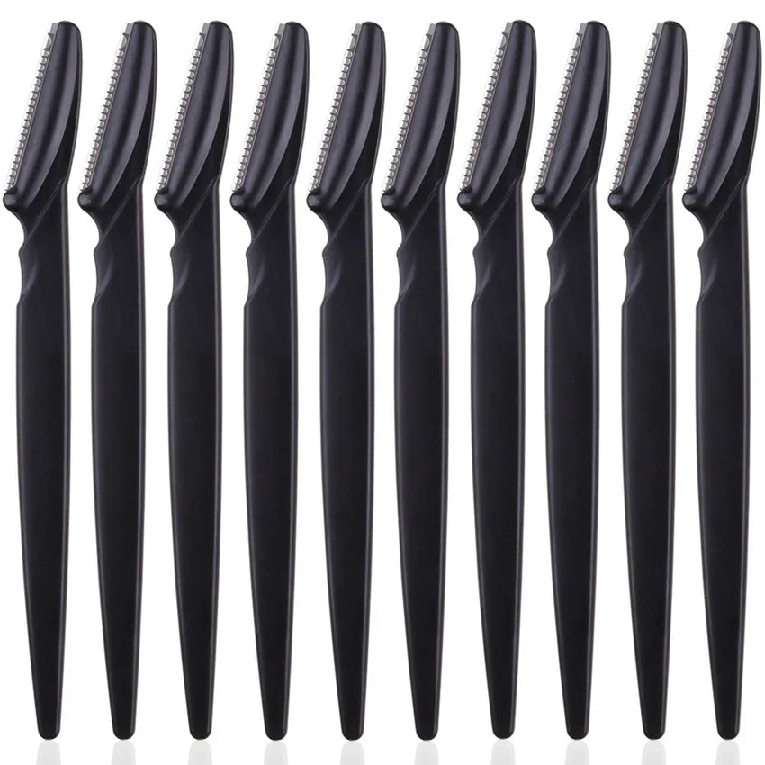 Portable Eyebrow Trimmer Blade Women's Face Shaver Safety Knife Makeup Scraper Hair Removal Tool for Eyebrow Epilation
