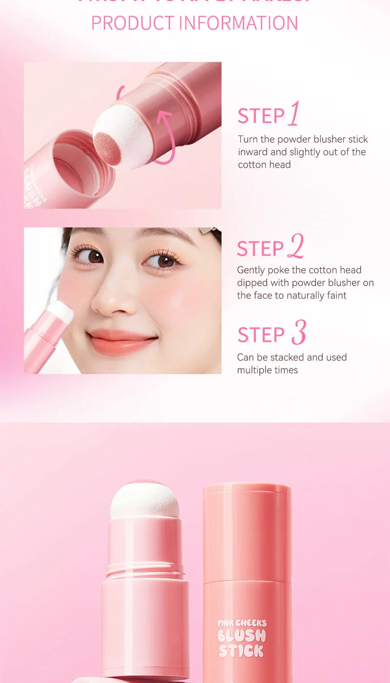 Life Girls Pink Two-Ball Sponge Applicator, Korean-Made, Applies Makeup Instantly, Low-Pigment Sponge Ball Applicator, Korean-Made, Modifies the Face to Create a Fairer Look, Thin and Delicate Sponge Ball Applicator Enhances