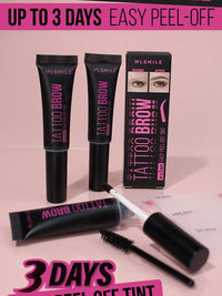 Peel-off Eyebrow Tearing Eyebrow Gel Tattoo Cream Dyeing Eyebrow Cream Tint Dye Semi-permanent Makeup Waterproof Beauty Supplies