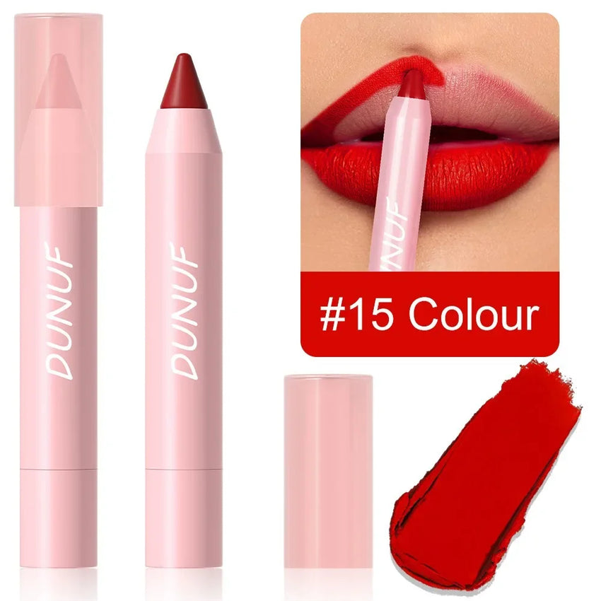 Nude Brown Lip Liner Pencil 18 Color Red Contour Tint Labial Makeup Waterproof Matte Lipstick Crayon Pen Lip Contouring Cosmetic