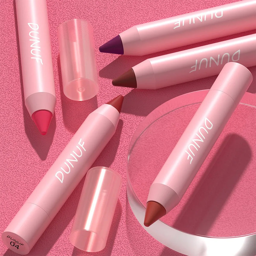 Nude Brown Lip Liner Pencil 18 Color Red Contour Tint Labial Makeup Waterproof Matte Lipstick Crayon Pen Lip Contouring Cosmetic