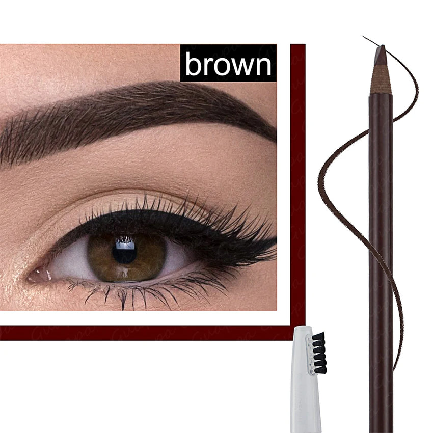 2PCS Professional Microblading Brow Mark Pencil Permanent Red Lip Contour Pen Tattoo Waterproof Art Tint Makeup Eyebrow Pen