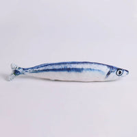 Hot sale of cat-teasing toys simulation fish tear-teasing cat chew plush toys fish cat supplies Pet supplies