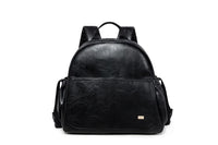 Soboba Large Capacity Solid Diaper Bag with Backpack Straps for Fashionable Mothers – Waterproof Nappy Changing Bag